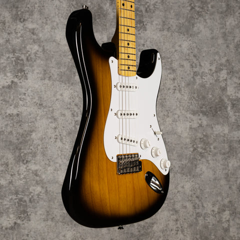 Tokai TST 50 Goldstar Two Tone Sunburst 50's Strat. With Tokai Tweed hard case