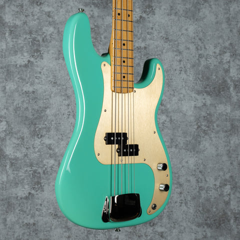Fender Vintera '50s Precision Bass with Maple Fretboard Seafoam Green 2020