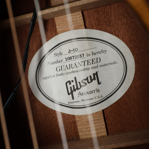 Gibson J-50 2012 - Antique Natural
