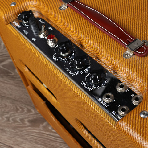 Lazy J J-20 Fully Loaded Trem Reverb VAC With Flight Case 2016 - Tweed