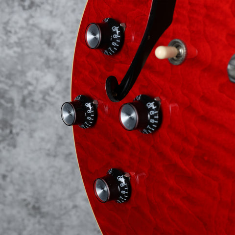 Gibson ES-335 60's Cherry Highly Figured Block inlay Left Hand 2020