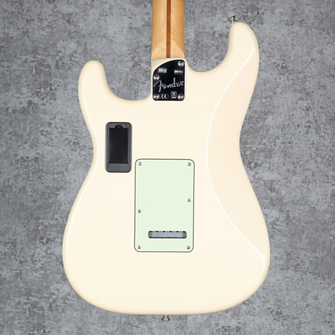 Fender Deluxe Roadhouse Stratocaster Maple Fretboard 2020 Olympic White