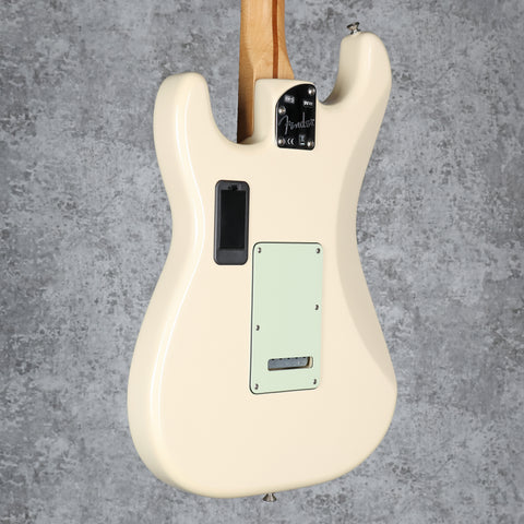 Fender Deluxe Roadhouse Stratocaster Maple Fretboard 2020 Olympic White