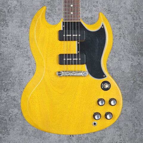 Gibson Custom Shop '63 SG Special Reissue Lightning Bar TV Yellow VOS 2021