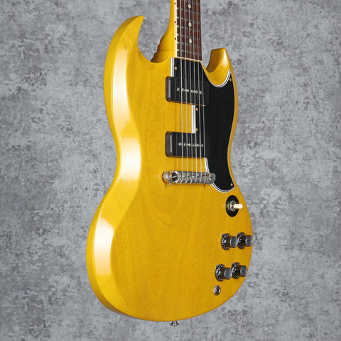 Gibson Custom Shop '63 SG Special Reissue Lightning Bar TV Yellow VOS 2021