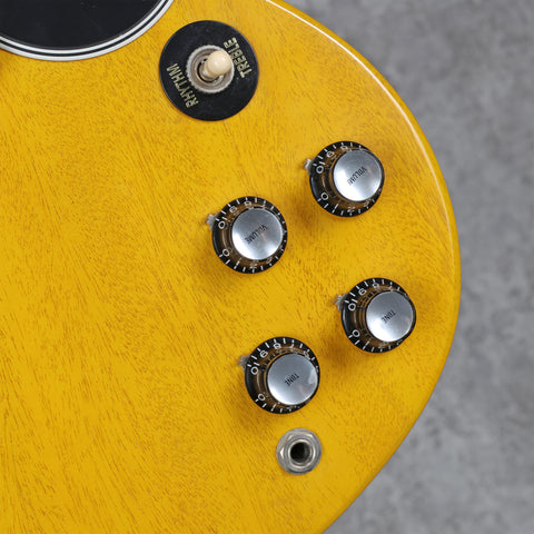 Gibson Custom Shop '63 SG Special Reissue Lightning Bar TV Yellow VOS 2021