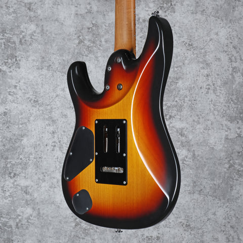 Ibanez AZ2402-TFF Prestige 2021 Tri-Fade Burst Flat