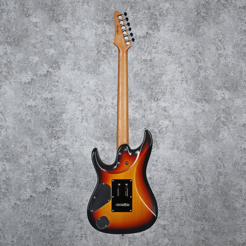 Ibanez AZ2402-TFF Prestige 2021 Tri-Fade Burst Flat