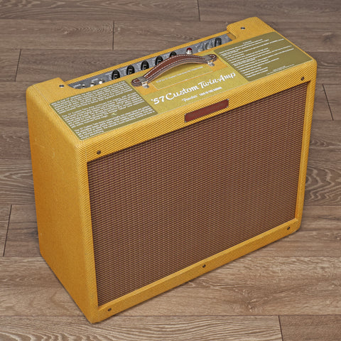 Fender '57 Custom Twin-Amp 2-Channel 40-Watt 2x12" MOD5E8A Lacquered Tweed