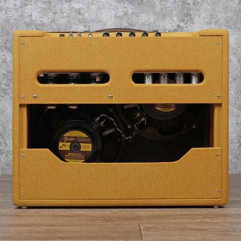 Fender '57 Custom Twin-Amp 2-Channel 40-Watt 2x12" MOD5E8A Lacquered Tweed