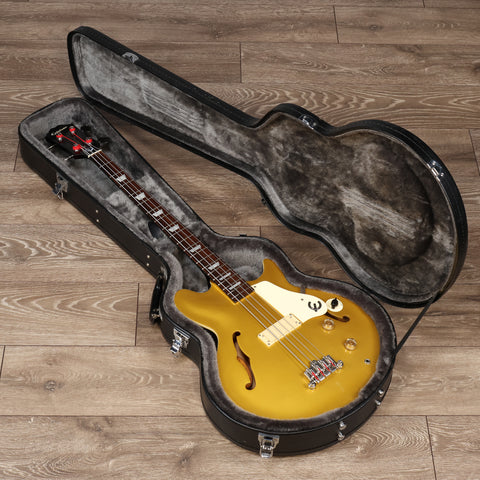 Epiphone Jack Casady Signature Bass  Metallic Gold 2008 (Ex Paul Gray "The Damned" / "UFO")