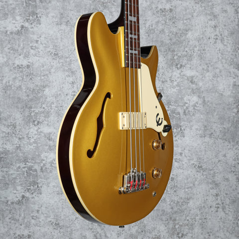Epiphone Jack Casady Signature Bass  Metallic Gold 2008 (Ex Paul Gray "The Damned" / "UFO")