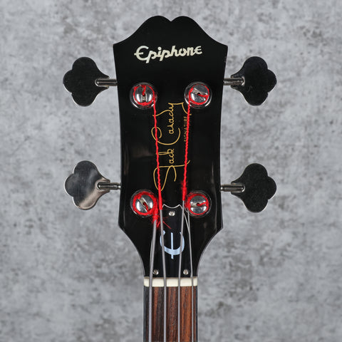 Epiphone Jack Casady Signature Bass  Metallic Gold 2008 (Ex Paul Gray "The Damned" / "UFO")