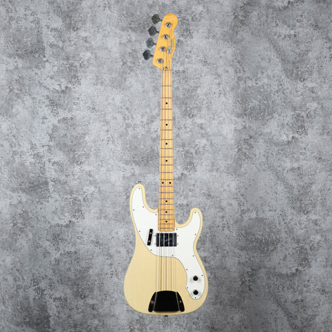 Fender Telecaster Bass Maple Fretboard Ex Paul Gray "The Damned" 1973 - Blonde