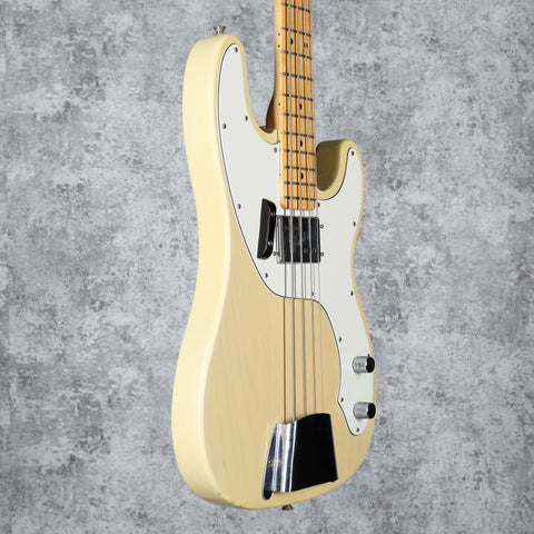 Fender Telecaster Bass Maple Fretboard Ex Paul Gray "The Damned" 1973 - Blonde