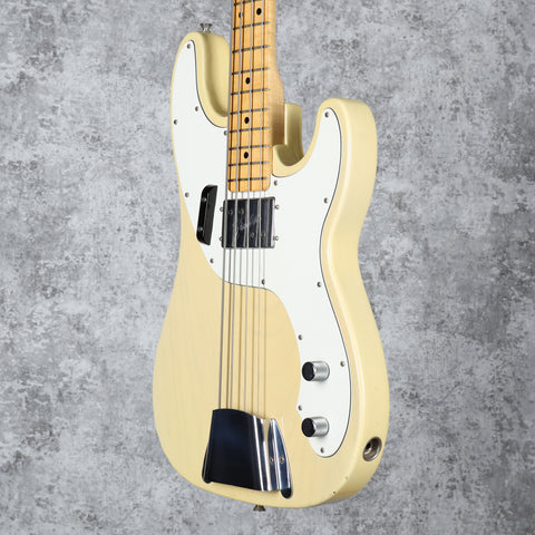 Fender Telecaster Bass Maple Fretboard Ex Paul Gray "The Damned" 1973 - Blonde