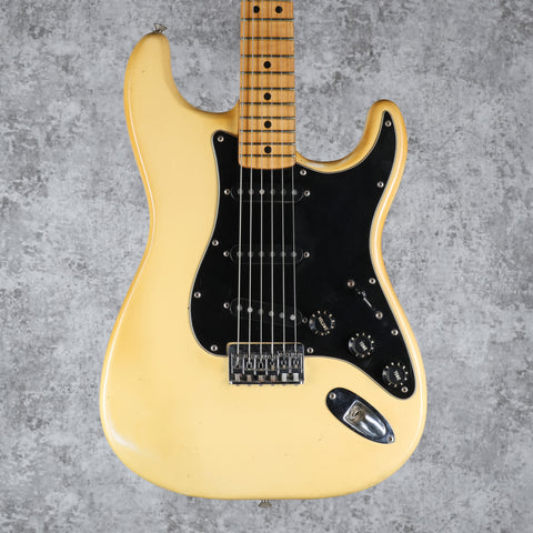 Fender Stratocaster Hardtail Olympic White 1979