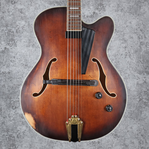 Washburn J-600 Vintage Aged Matte Sunburst (Modified) 2011