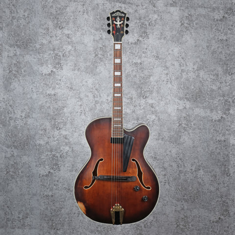 Washburn J-600 Vintage Aged Matte Sunburst (Modified) 2011