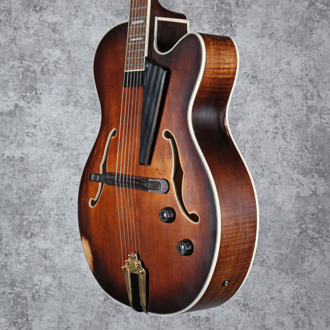 Washburn J-600 Vintage Aged Matte Sunburst (Modified) 2011