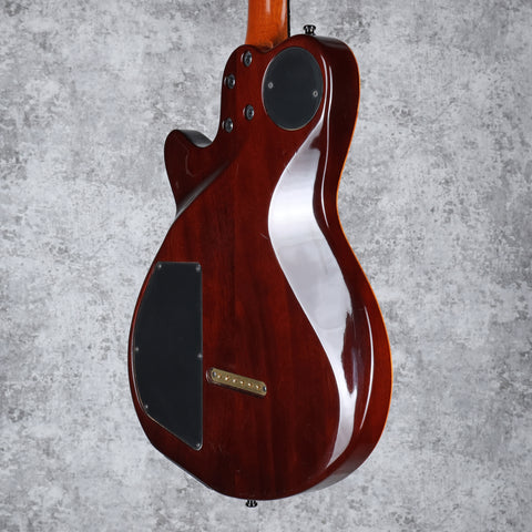 Godin LGX-SA with AAA Quilt Maple Top 2010s - Cognac Burst