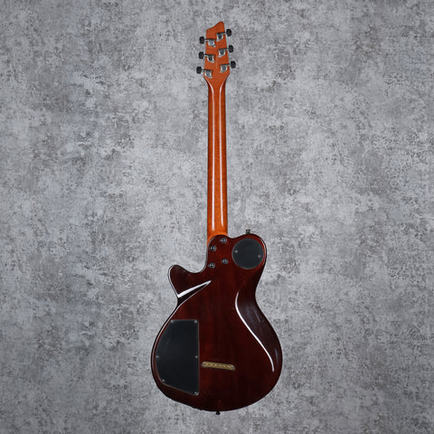 Godin LGX-SA with AAA Quilt Maple Top 2010s - Cognac Burst