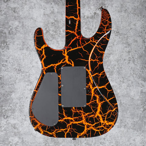 Jackson X Series SLX Crackle Soloist Orange Crackle 2019