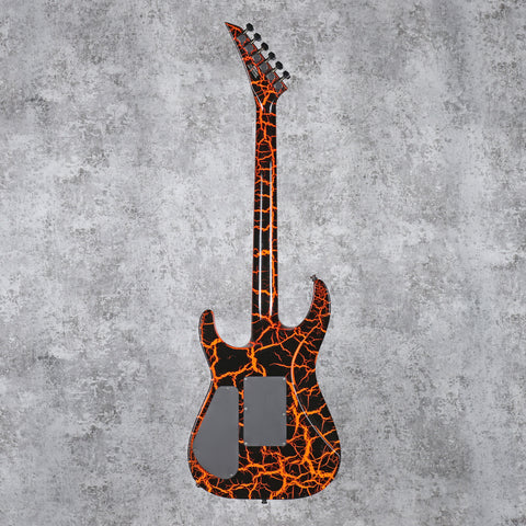 Jackson X Series SLX Crackle Soloist Orange Crackle 2019