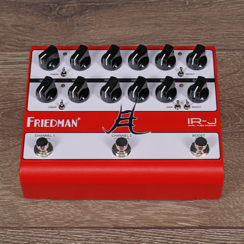 Friedman IR-J Jake E. Lee Signature Dual Tube Preamp 2025 - Red / White