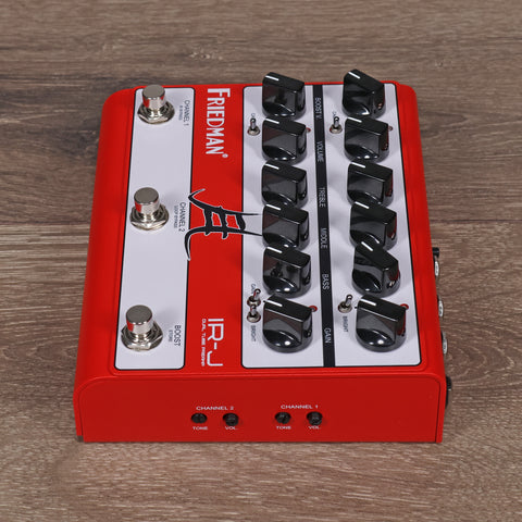 Friedman IR-J Jake E. Lee Signature Dual Tube Preamp 2025 - Red / White