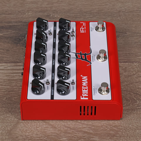 Friedman IR-J Jake E. Lee Signature Dual Tube Preamp 2025 - Red / White