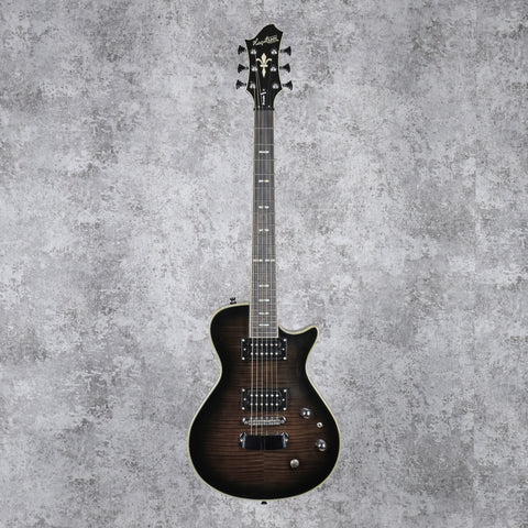 Hagstrom ULSWE-CBB Ultra Swede Cosmic Black Burst 2010