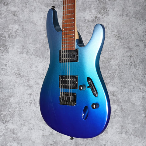 Ibanez S521-OFM Standard with Meranti Body, Jatoba Fretboard Ocean Fade Metallic 2019
