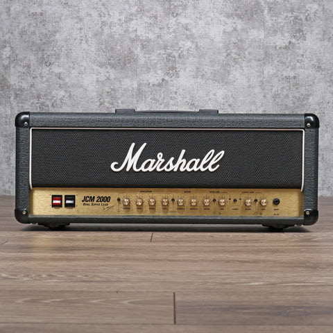 Marshall JCM 2000 DSL 100 Dual Super Lead 2-Channel 100-Watt Guitar Amp Head 2000 UK Black