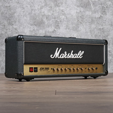 Marshall JCM 2000 DSL 100 Dual Super Lead 2-Channel 100-Watt Guitar Amp Head 2000 UK Black
