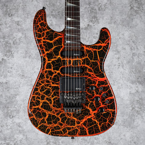 Charvel Model 4 HSS with Rosewood Fretboard Fire / Lava Crackle 1986 / 1987