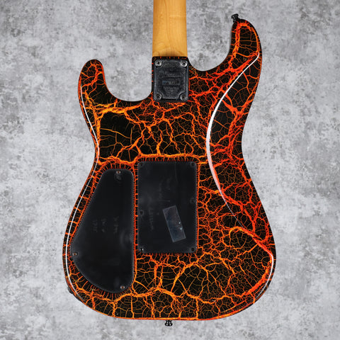 Charvel Model 4 HSS with Rosewood Fretboard Fire / Lava Crackle 1986 / 1987