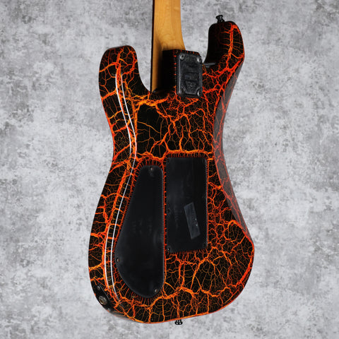 Charvel Model 4 HSS with Rosewood Fretboard Fire / Lava Crackle 1986 / 1987