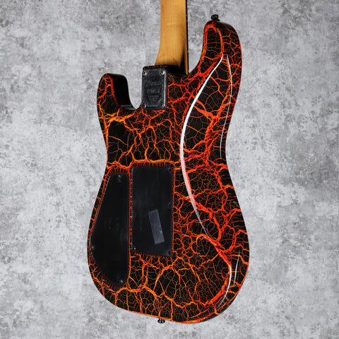 Charvel Model 4 HSS with Rosewood Fretboard Fire / Lava Crackle 1986 / 1987