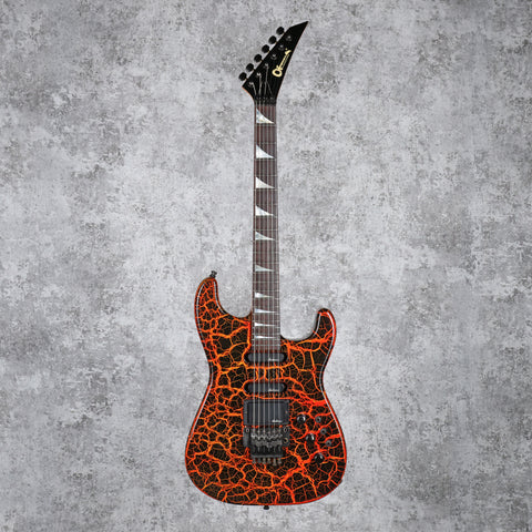 Charvel Model 4 HSS with Rosewood Fretboard Fire / Lava Crackle 1986 / 1987