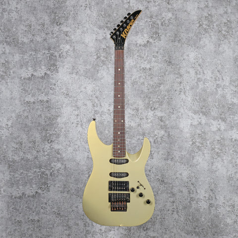 Kramer American Pacer Custom II with Rosewood Fretboard Champagne 1987 - 1989