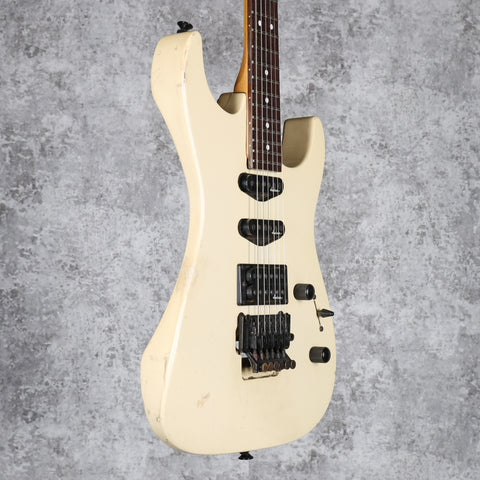 Charvel 375 Deluxe with Rosewood Fretboard Pearl White '89 - '91
