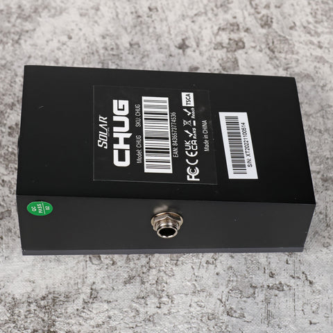 Solar Guitars Chug Pedal Preamp Distortion