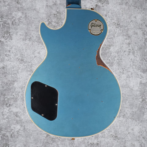 Gibson Custom Shop M2M Murphy Lab Les Paul Custom Heavy Aged Antique Pelham Blue 2025