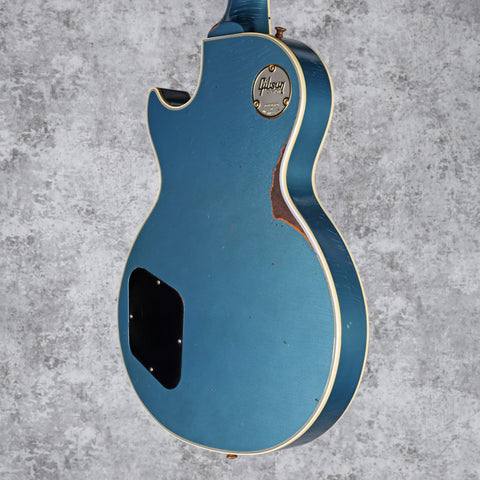 Gibson Custom Shop M2M Murphy Lab Les Paul Custom Heavy Aged Antique Pelham Blue 2025