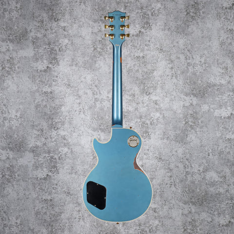 Gibson Custom Shop M2M Murphy Lab Les Paul Custom Heavy Aged Antique Pelham Blue 2025