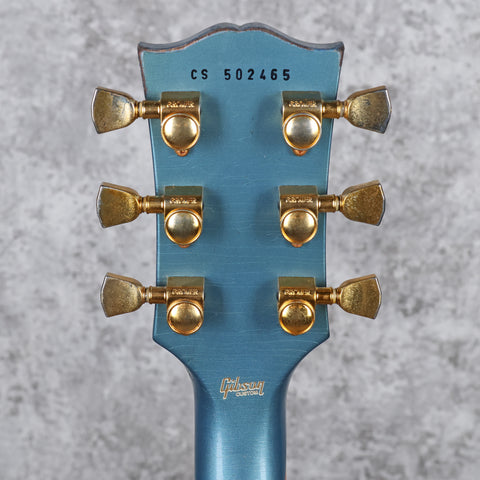 Gibson Custom Shop M2M Murphy Lab Les Paul Custom Heavy Aged Antique Pelham Blue 2025