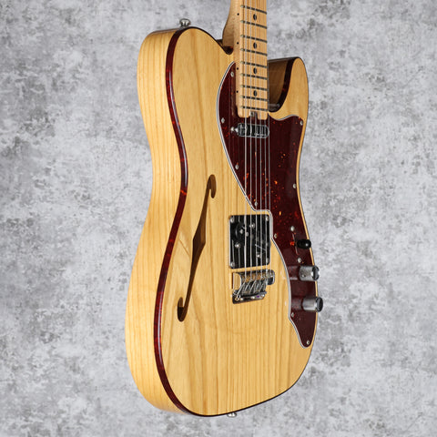 Fender American Elite Telecaster Thinline with Maple Fretboard Natural 2016