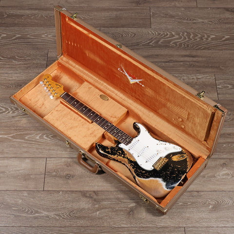 Fender Custom Shop '61 Stratocaster Suphrel "John Mayer Spec" Black Heavy Relic with upgrades!