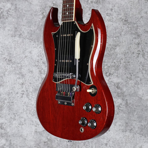 Gibson SG Special "Large Guard" with Vibrola 1969 - Cherry